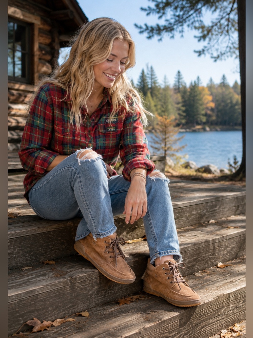 Daniel Green Women’s suede chukka boots